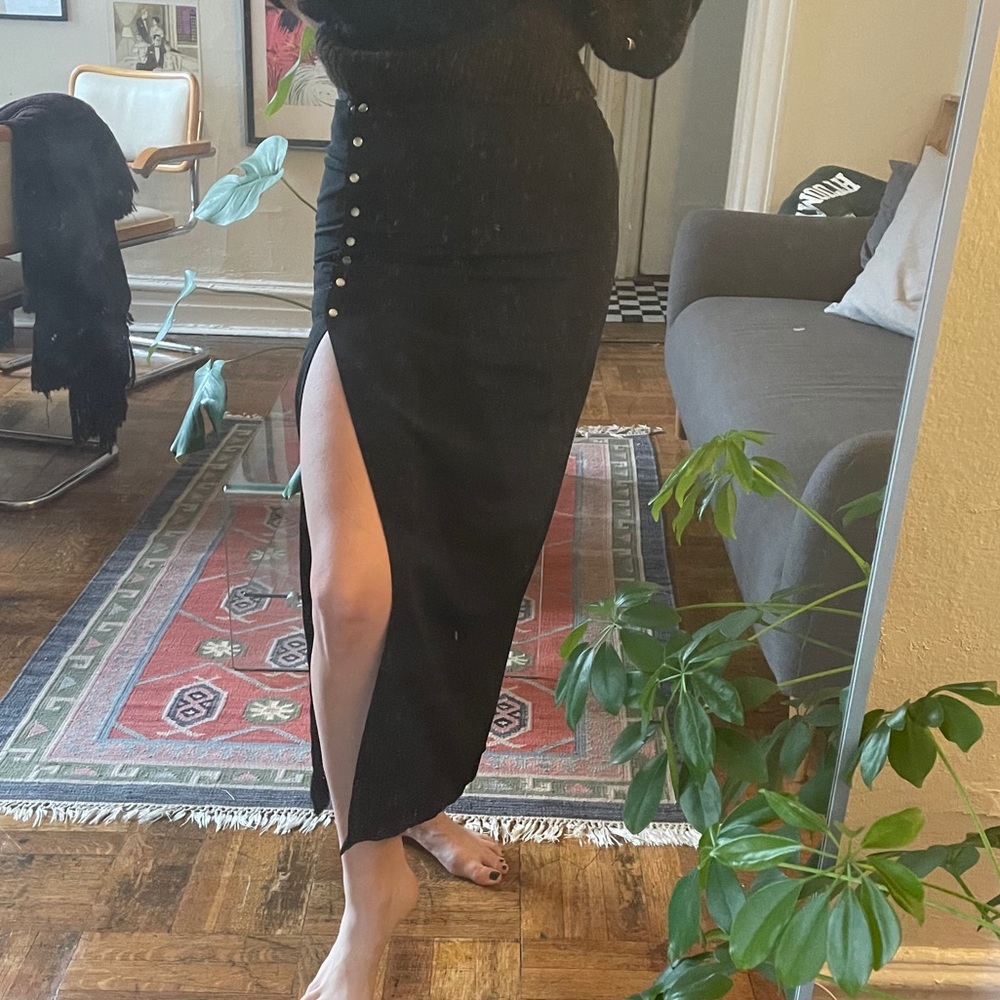 Agnes b midi skirt